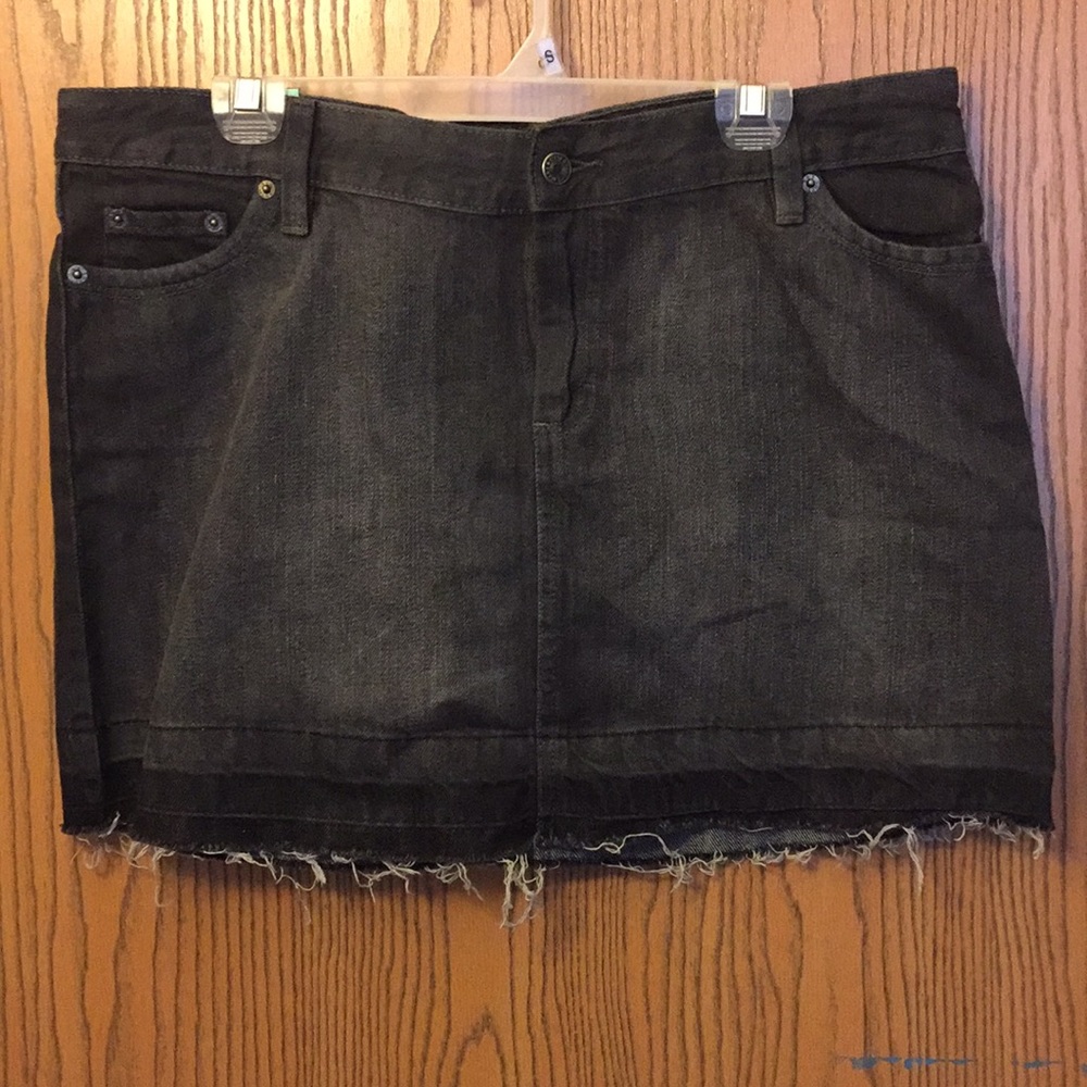 Denim skirt